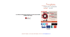 Desktop Screenshot of faugeres.com