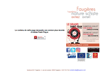 Tablet Screenshot of faugeres.com